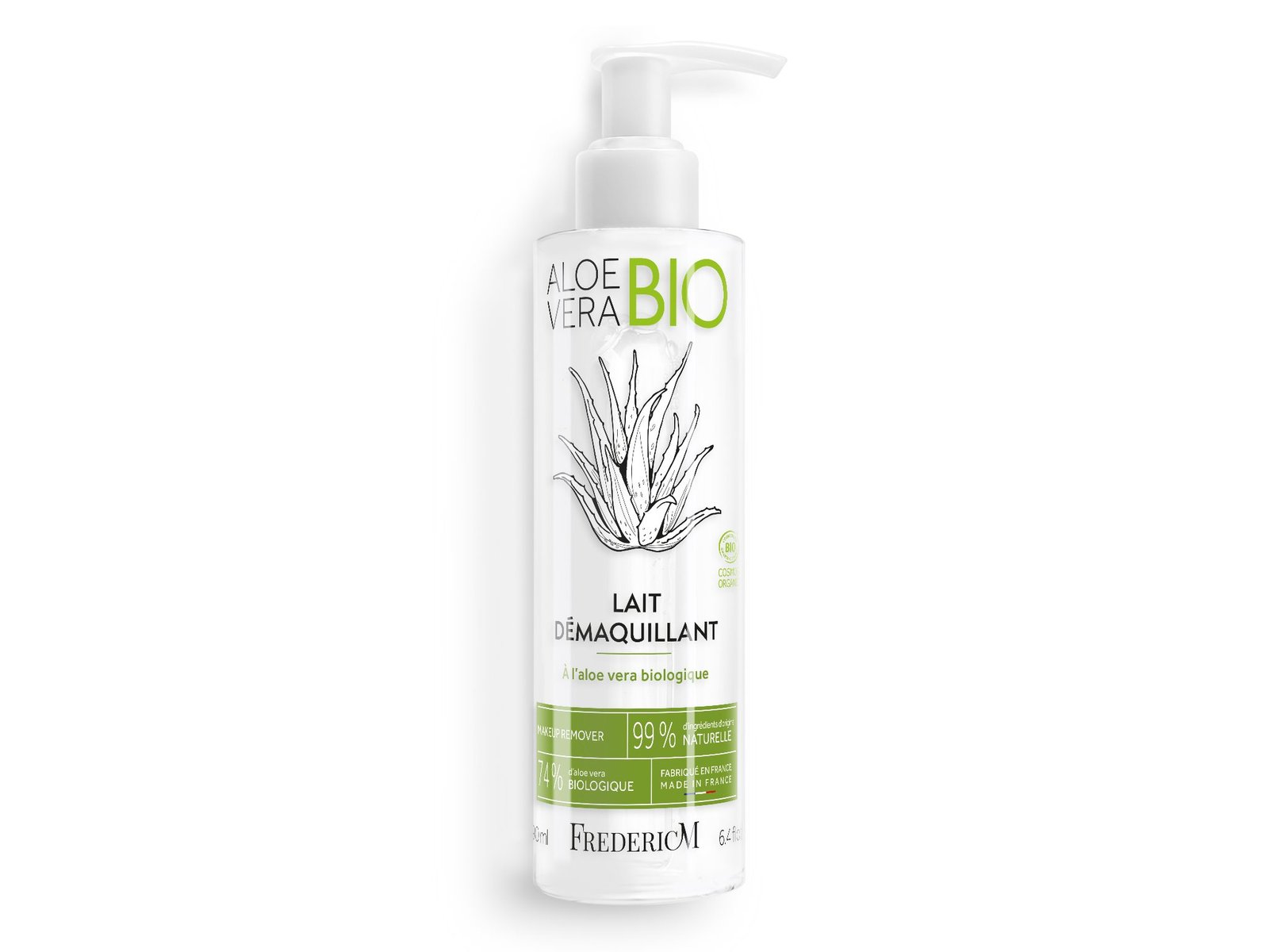 LAIT DÉMAQUILLANT ALOE VERA BIO